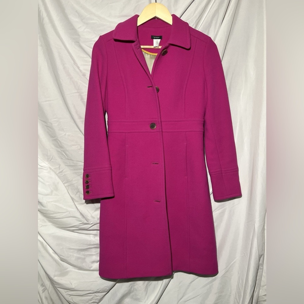 Women's Fuchsia Coat Size P2